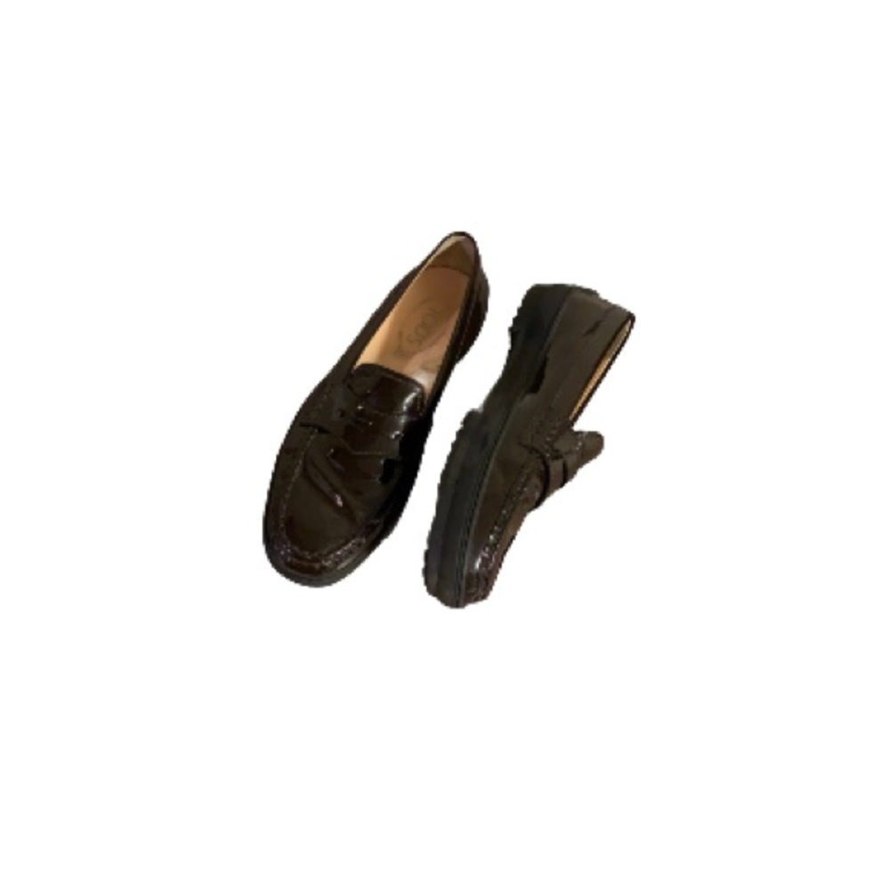 Tod’s Brown Patent Leather Driving Shoes - Women’s Size 38.5